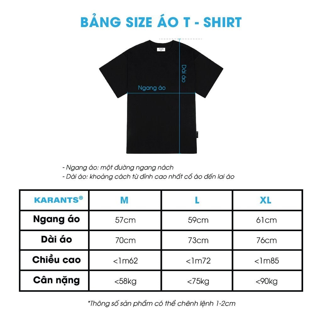 Áo Thun Phối Bóng Rổ Karants Local Brand Streetwear Form Oversize [BST Thể Thao] - KR58