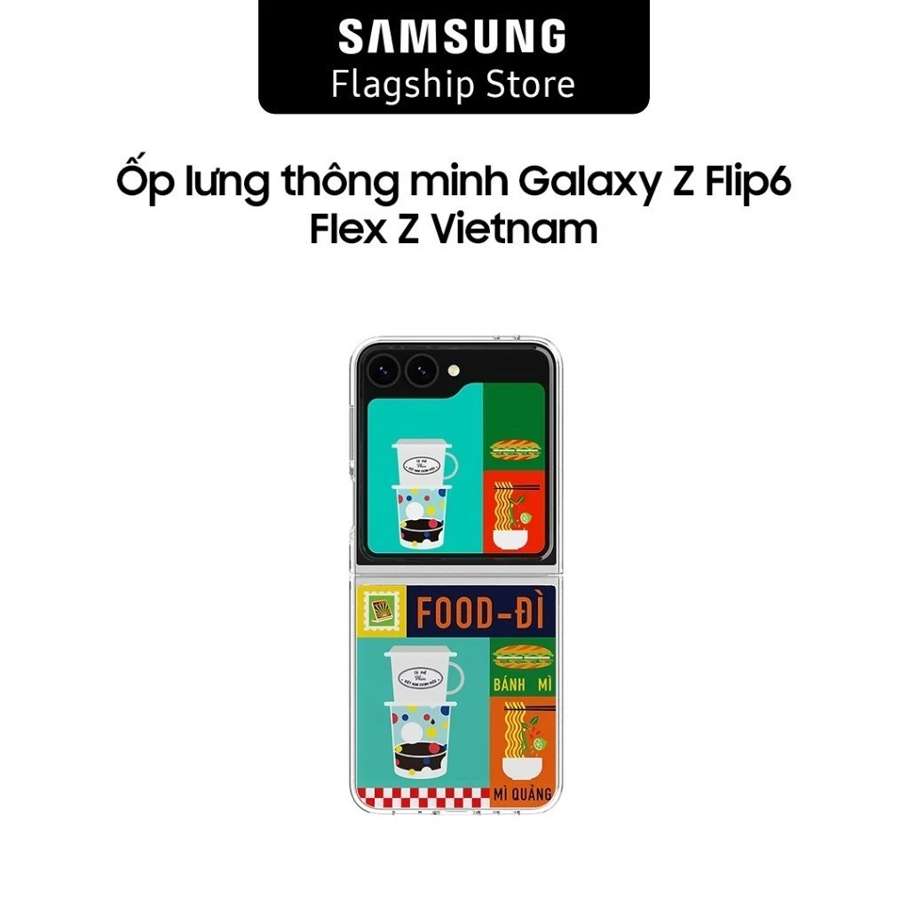 Ốp lưng thông minh Galaxy Z Flip6 Flex Z Vietnam
