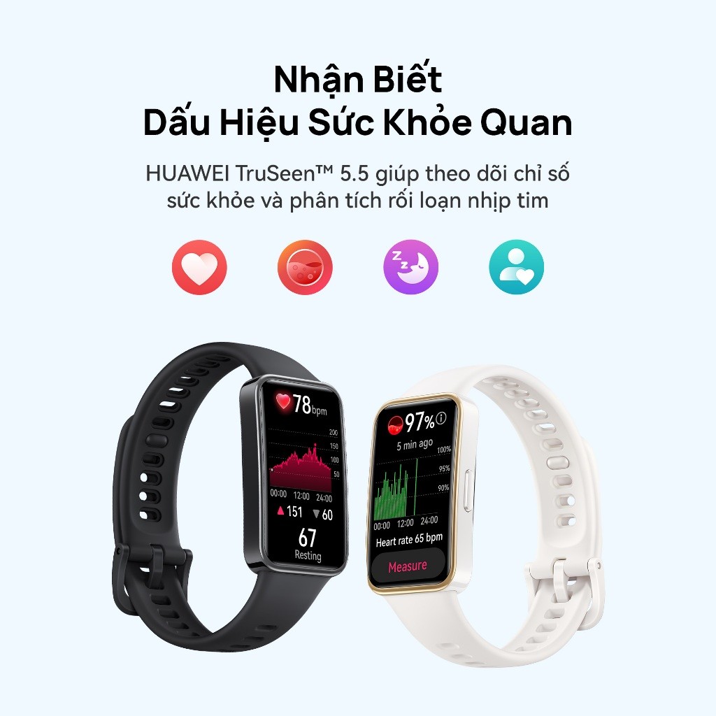 HUAWEI Band 9 | Thoải Mái Đeo Cả Ngày | Quản Lý Sức Khỏe Giấc Ngủ | Thời Lượng Sử Dụng Lên Đến 2 Tuần*