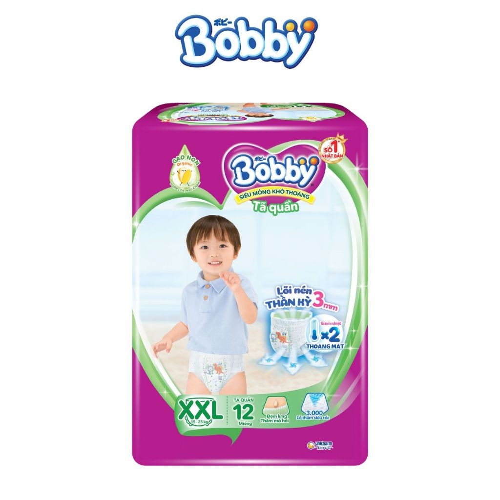 Tã quần Bobby XXL12