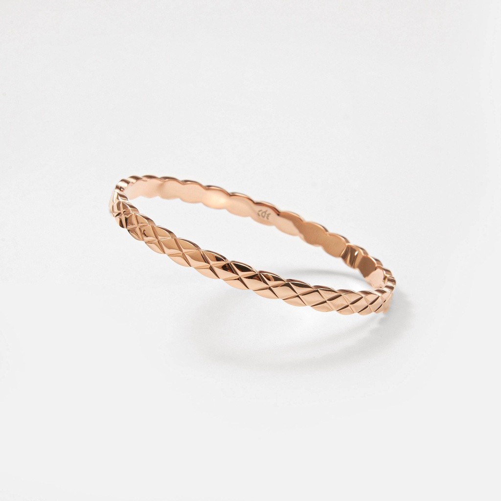 Vòng tay nam nữ CDE Crush Rose Gold Bracelet CDE2012RG