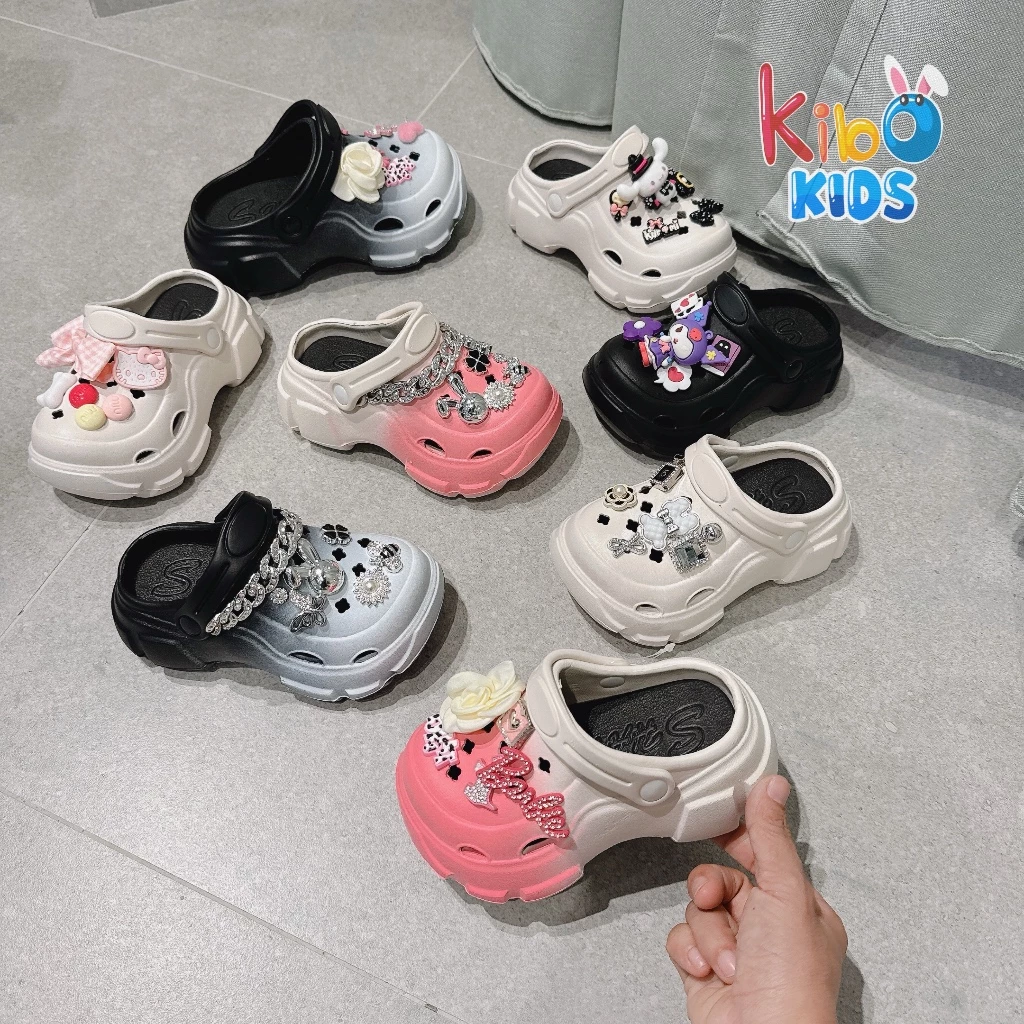 Dép cho bé - Sục Bé Gái Hàng Quảng Châu Mã Mới SU2402