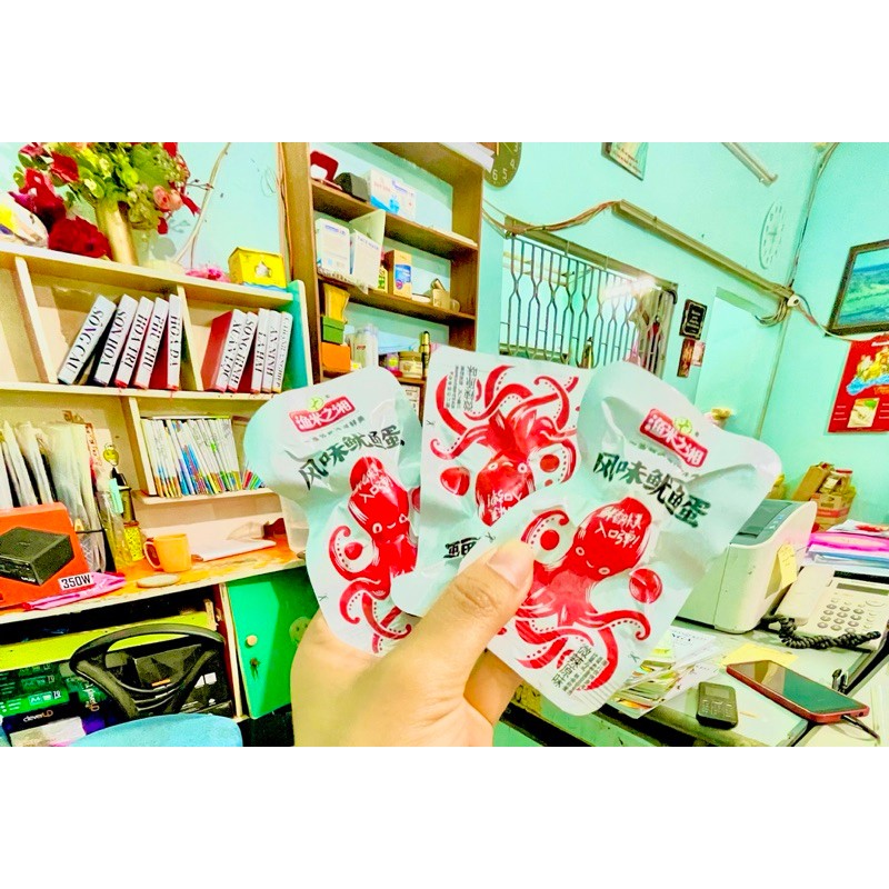 50 gói chả mực viên nội địa Trung ăn vặt xu hướng cá viên chiên siêu trending si