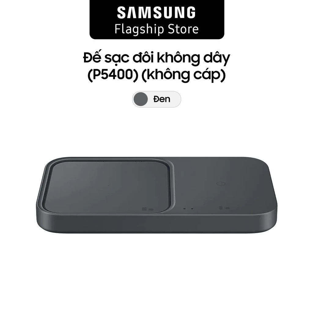 Đế Sạc Đôi Không Dây (P5400) Sạc Nhanh 15W