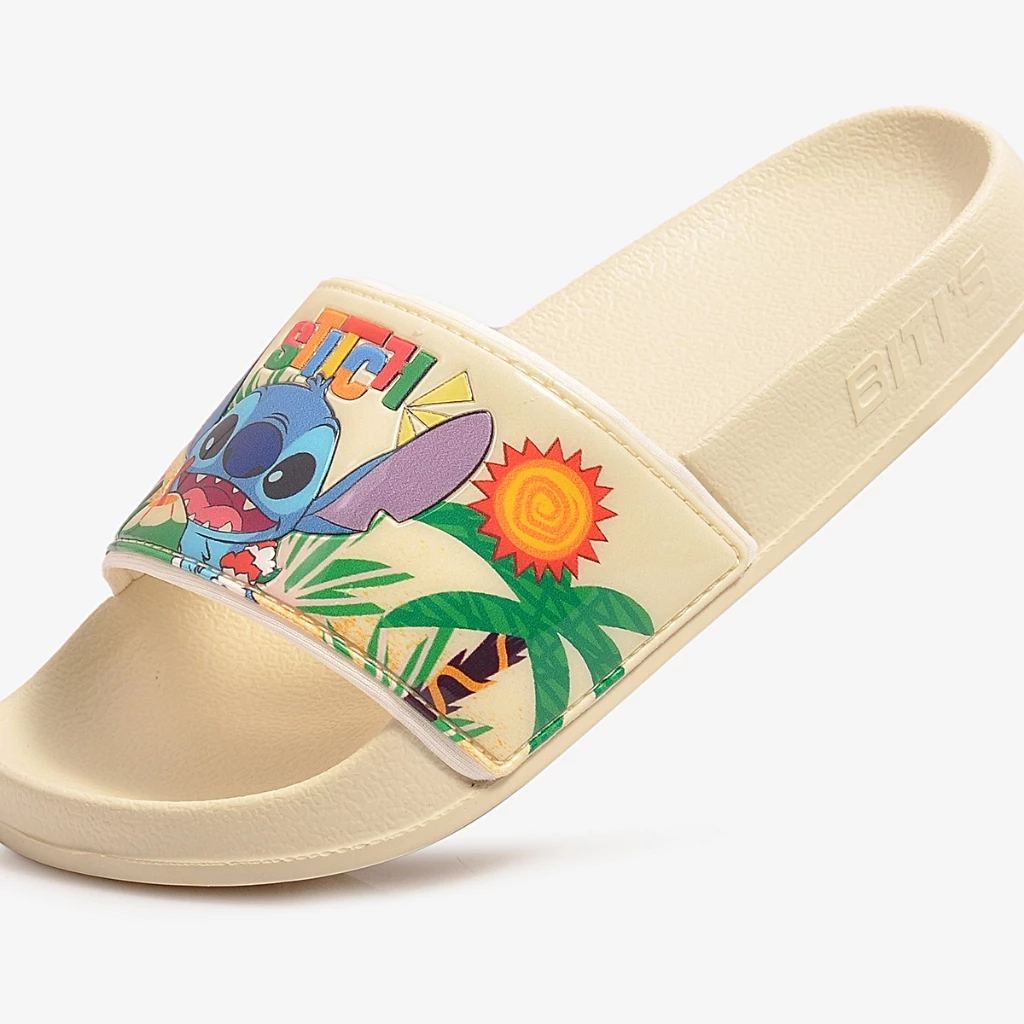 Dép STITCH phiên bản Disney Eva Phun Bé Trai Biti's BEB003897KEM (Kem)