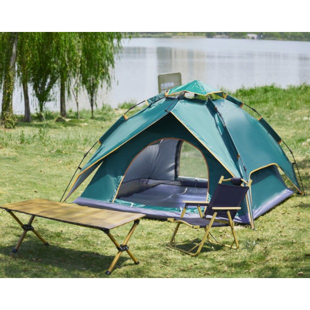 Lều Cắm Trại Du Lịch Dã Ngoại Vải Dù 2 x1.5 x1.3m Tiện Lợi Cho 2-3 Người. Chính Hãng SUNO.