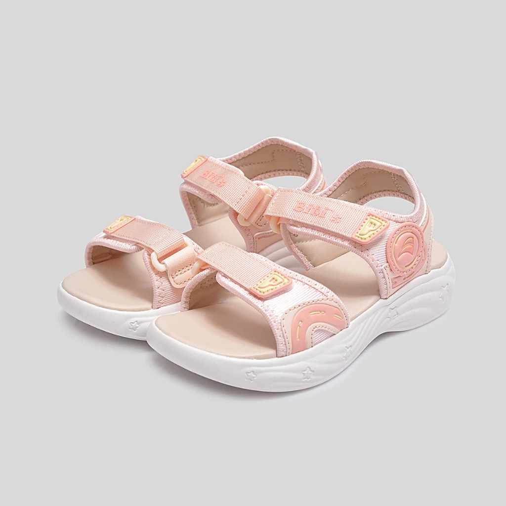 Sandal Thông Dụng Bé Gái Đế IP Êm Nhẹ BEG005400KEM (Kem)