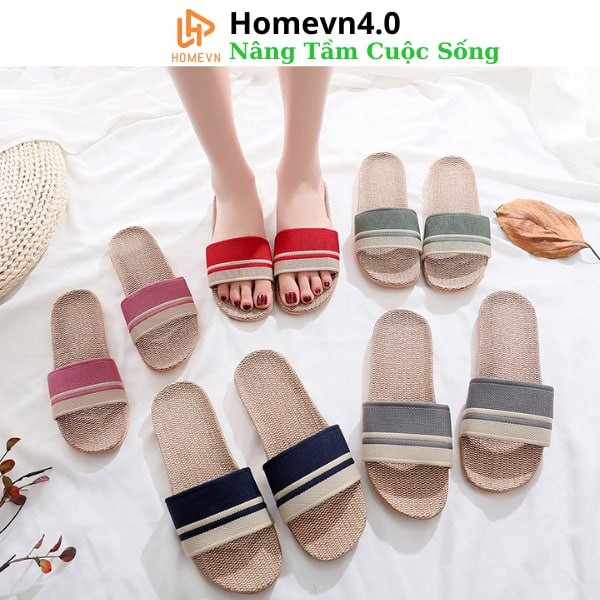 Dép Cói Nam Nữ Đi Biển Đi Trong Nhà Đa Năng Siêu Nhẹ Thời Trang Siêu Hot