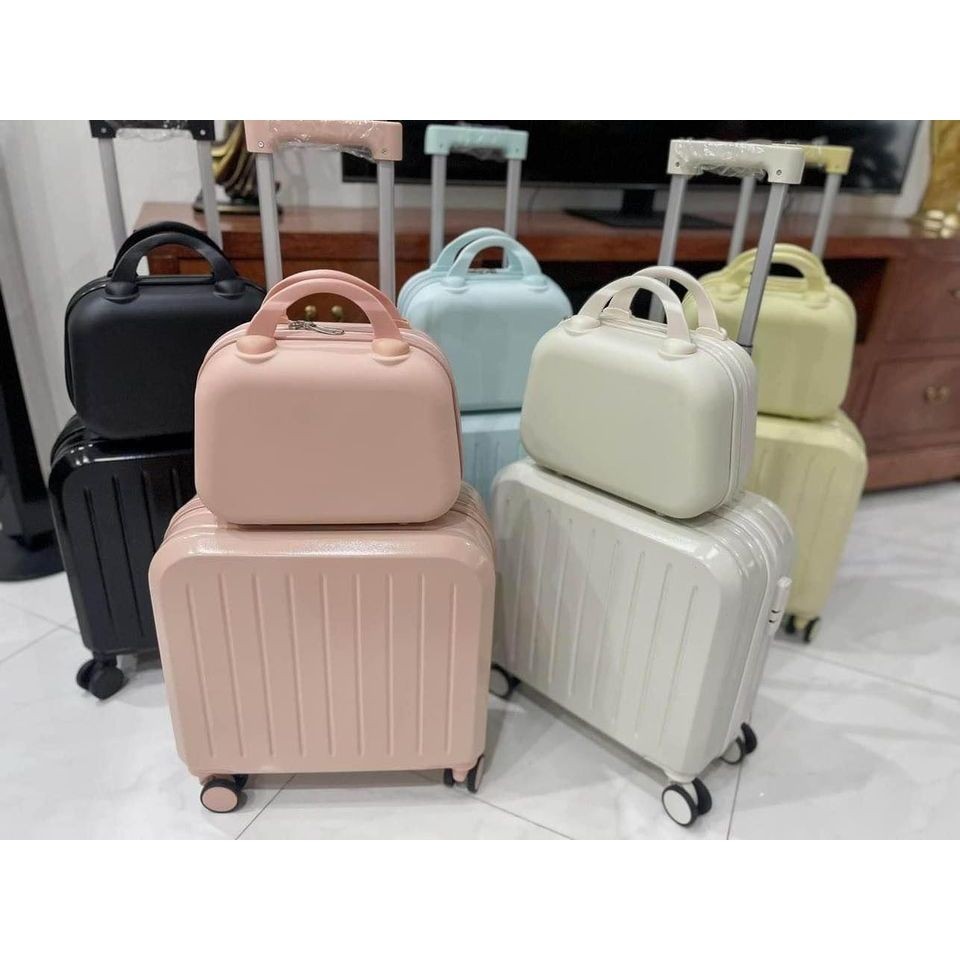Vali Nhí size 16, Vali mini rẻ bền đẹp - Phù hợp đi công tác hoặc du lịch ngắn ngày - Bảo hành 5 năm
