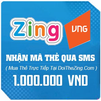 Thẻ Zing Game 1.000.000đ