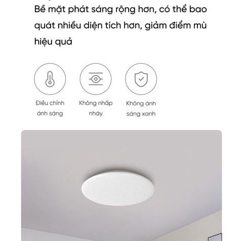 ĐÈN LED ỐP TRẦN THÔNG MINH YEELIGHT Starry Sky Series A2101R900 (Xiaomi Youpin) - HÀNG CHÍNH HÃNG