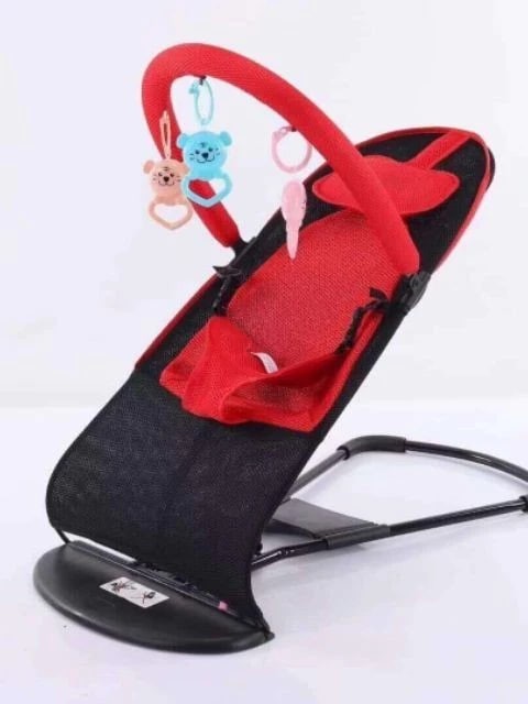 Ghế nhún, ghế rung (GHẾ + GỐI + THÚ TREO) đa năng tặng kèm thú treo