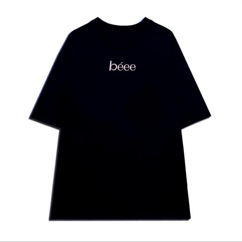 Áo thun cặp thêu chữ BÉEE cho nam nữ form rộng chất thun gân mỏng nhẹ MaMie Sgenz.Studio