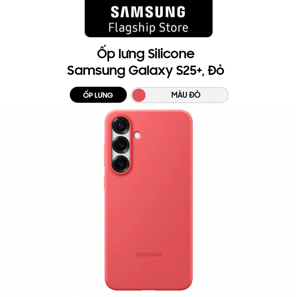 Ốp lưng Silicone Samsung Galaxy S25+