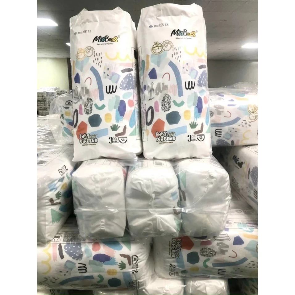 [COMBO 50 - 100 MIẾNG] Bỉm quần Miobuss nội địa cao cấp size M100/L100/XL100/XXL100/XXXL100 Shop Bé Ngoan