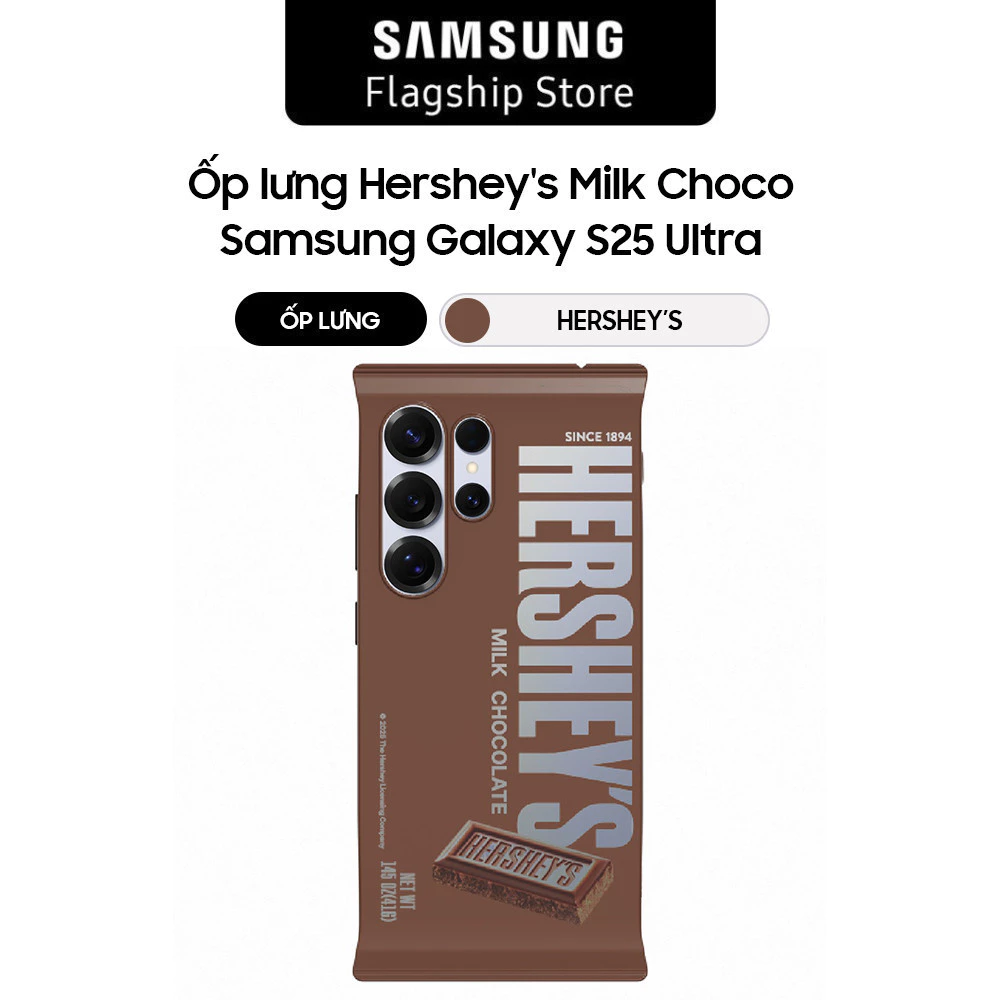 Ốp lưng Hershey's Milk Choco SamsungGalaxy S25Ultra
