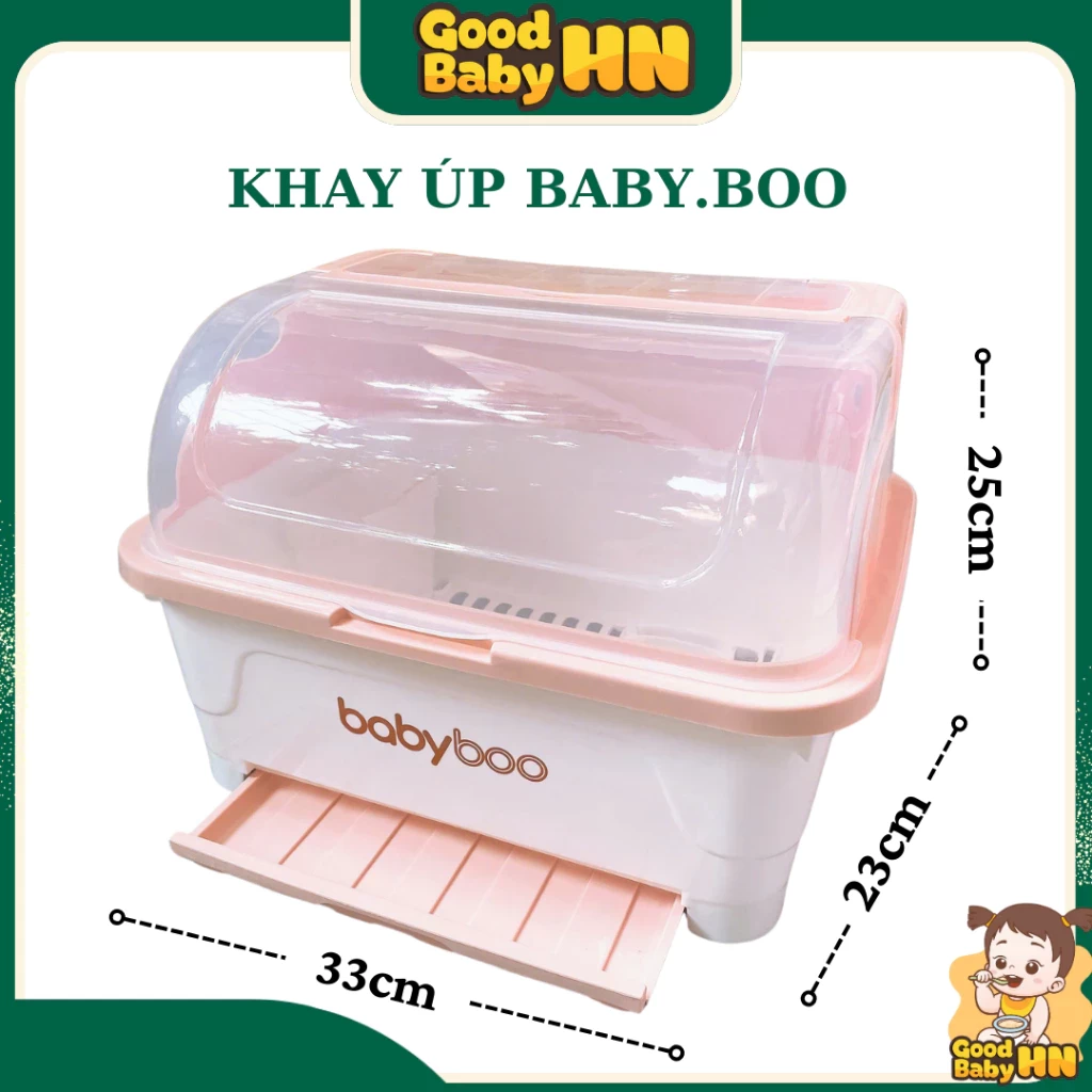 Khay úp bát đĩa cho bé ăn dặm - C18