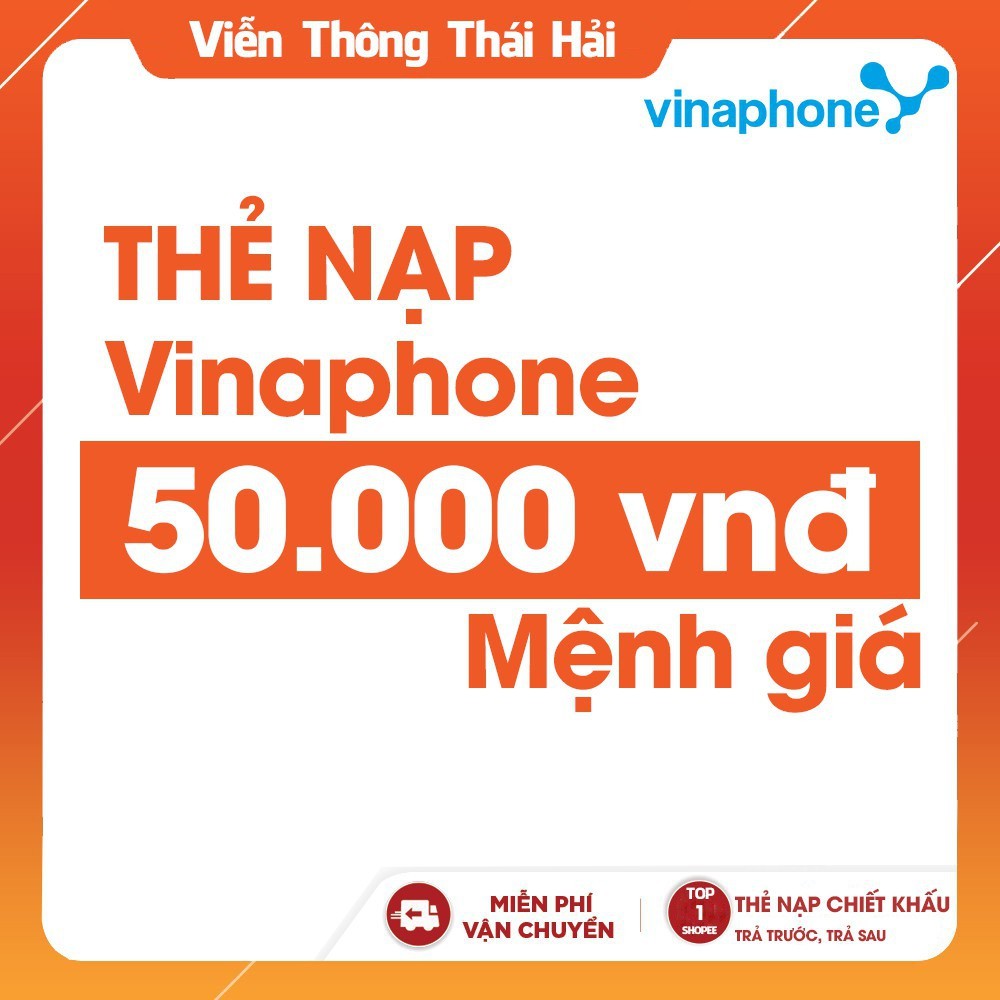 Thẻ Vinaphone 50k