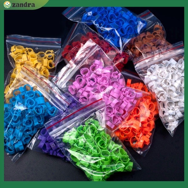 Yesurprise Vòng Đệm Chân Chim Đánh Dấu Số 0-100 Màu Trơn