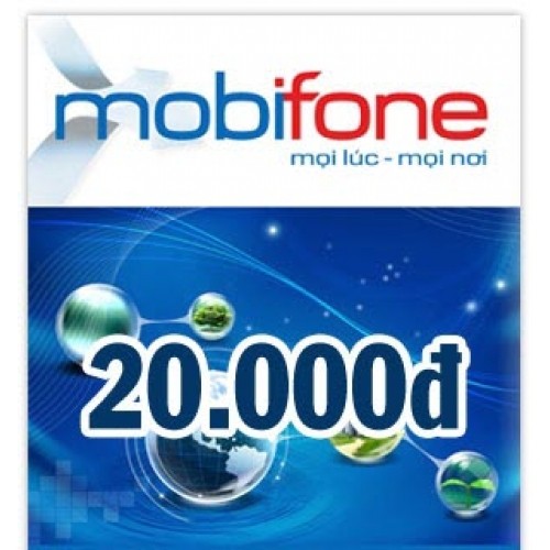 Thẻ Mobifone 20k