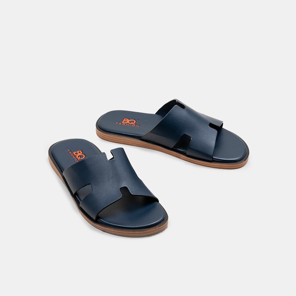 Dép nam quai ngang chữ H đế bằng đẹp thời trang BQ D 2246