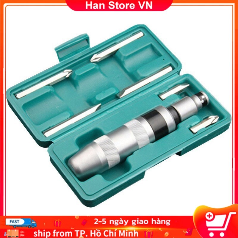 Bộ tô vít đóng đảo chiều cao cấp 7 chi tiết