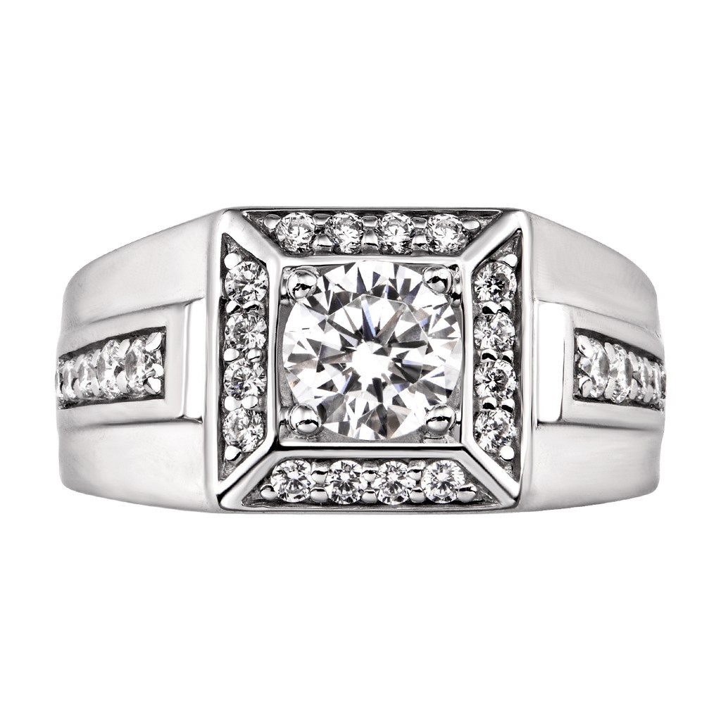 Nhẫn Bạc đính đá CZ PNJSilver