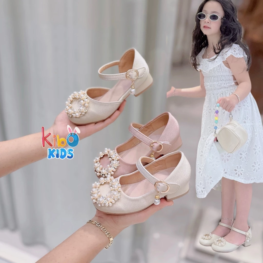 Giày Búp Bê Bé Gái - Búp Bê Gót Cho Bé Gái 2-16 Tuổi BB2475