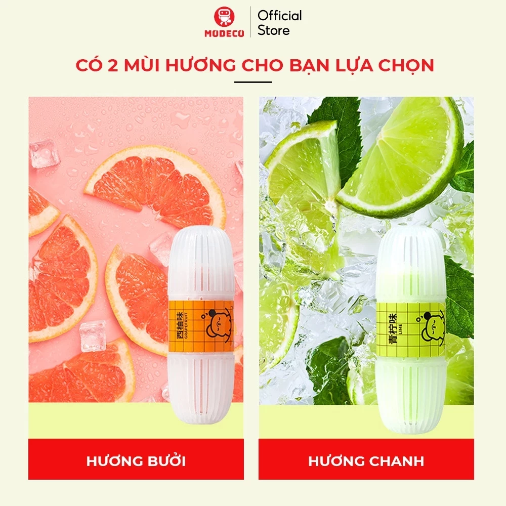 Viên Treo Bồn Cầu Modeco 400 Lần Xả, Làm Sạch Khuẩn, Ngăn Ngừa Mảng Bám, Khử Mùi Và Lưu Hương Thơm Mát