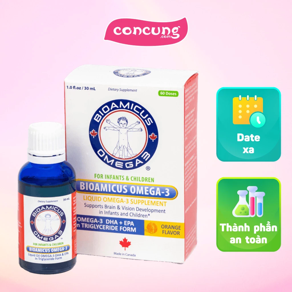 Thực phẩm bảo vệ sức khỏe BioAmicus Omega-3