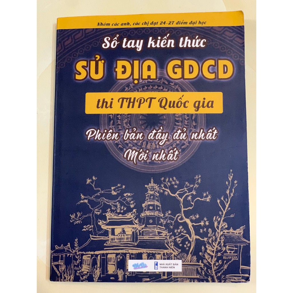 Sách - Sổ Tay Kiến Thức Sử Địa GDCD lớp 12 Ôn Thi THPT Cấp Tốc
