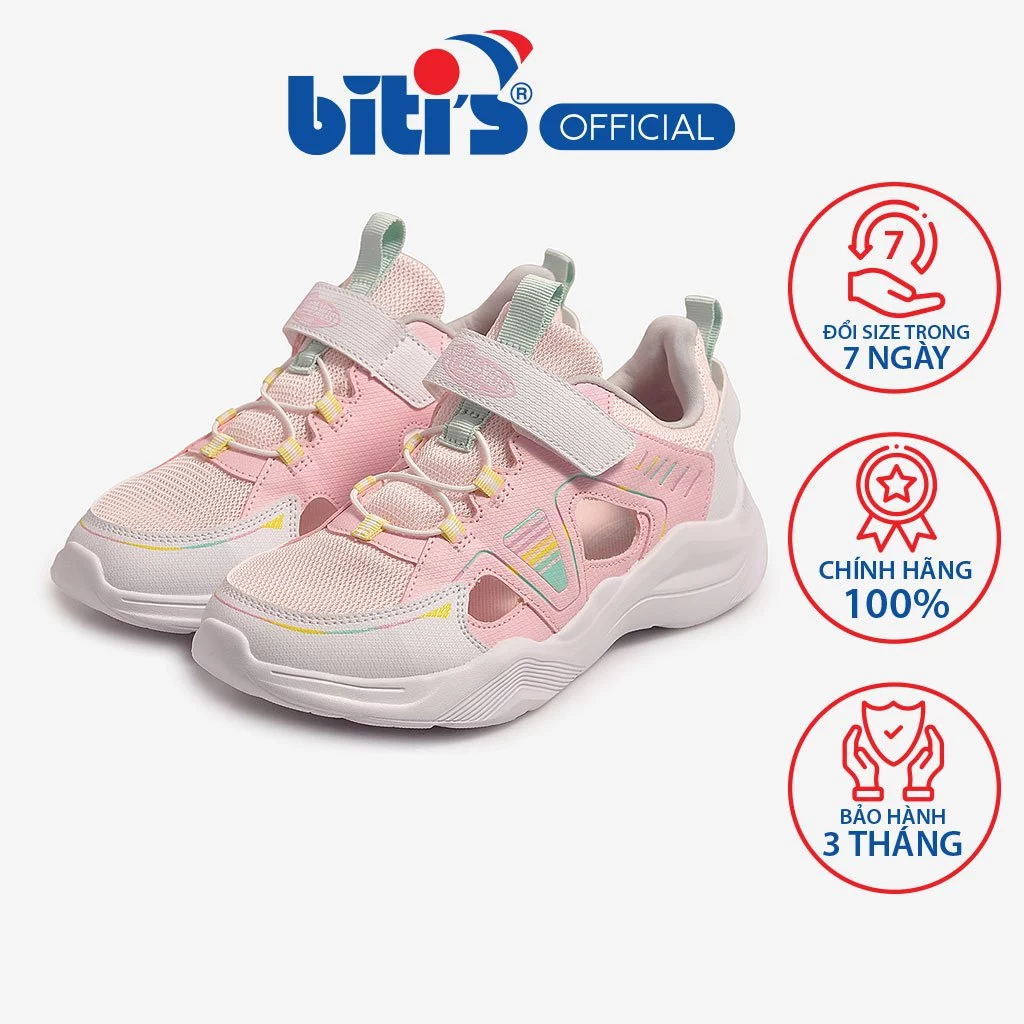 Giày Thể Thao Bé Gái Biti's BSG004500HOG (Hồng)