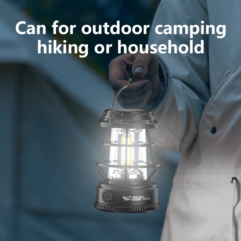 SmilingShark LY8230 đèn bắt muỗi Siêu sáng White light Type-C có thể sạc lại chống nước cho khu vườn du lịch cắm trại ngoài trời